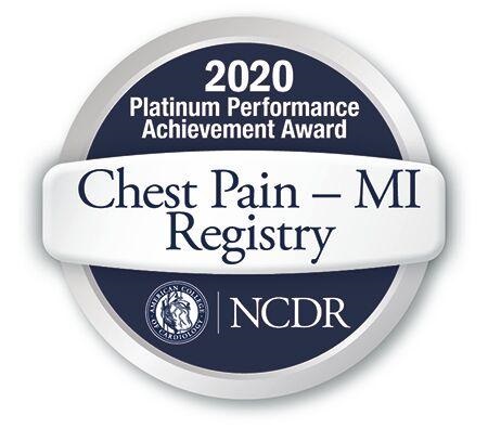 2020 Platinum Performance Achievement Award Chest Pain