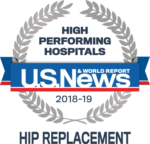 US News 2018 to 2019 Hip Replacement