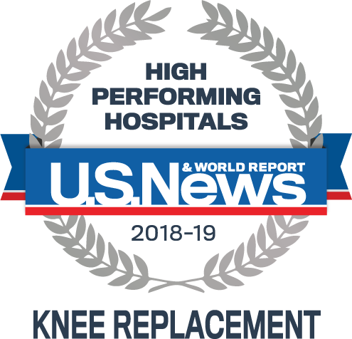 US News 2018 to 2019 Knee Replacement