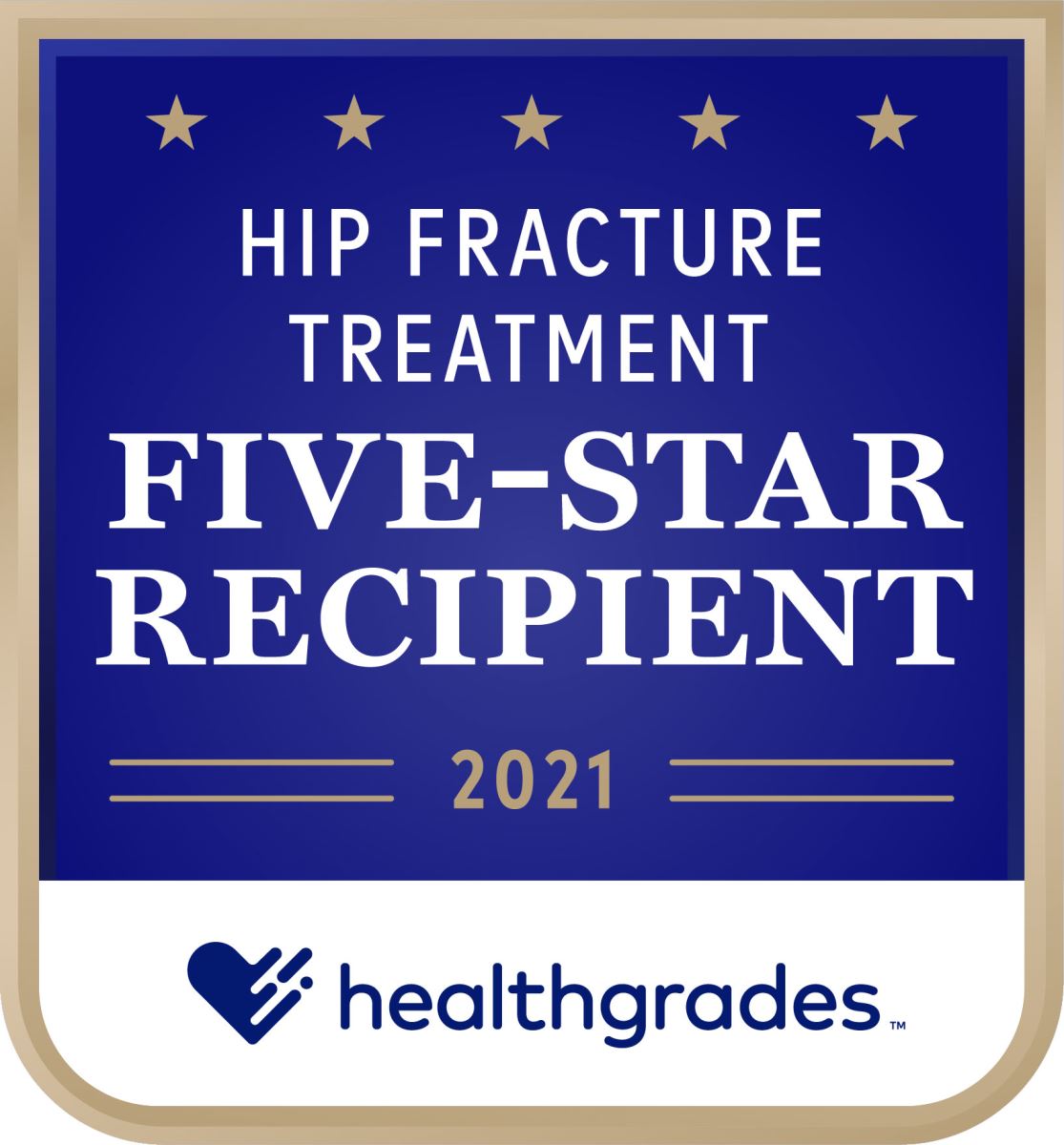 Hip Fracture Treatment Five-Star Recipient 2021