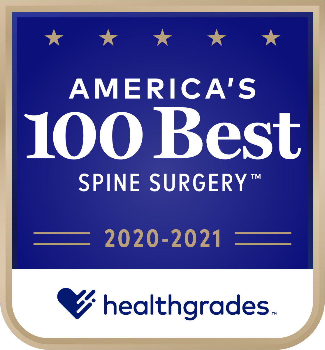 America's 100 Best Spine Surgery 2020 to 2021