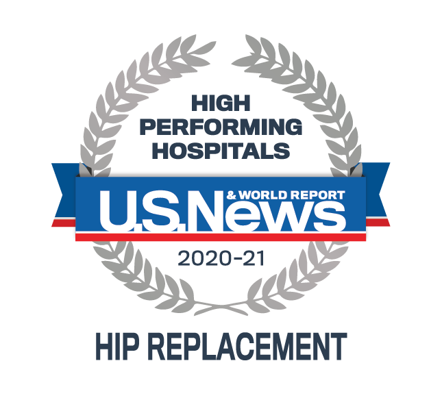 US News Hip Replacement Award 2020 to 2021