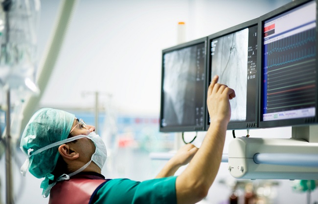 Cardiologist Doctor in the Operation Room