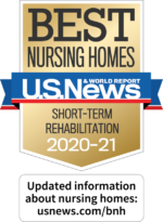 US News Best Nursing Homes Award 2020 to 2021